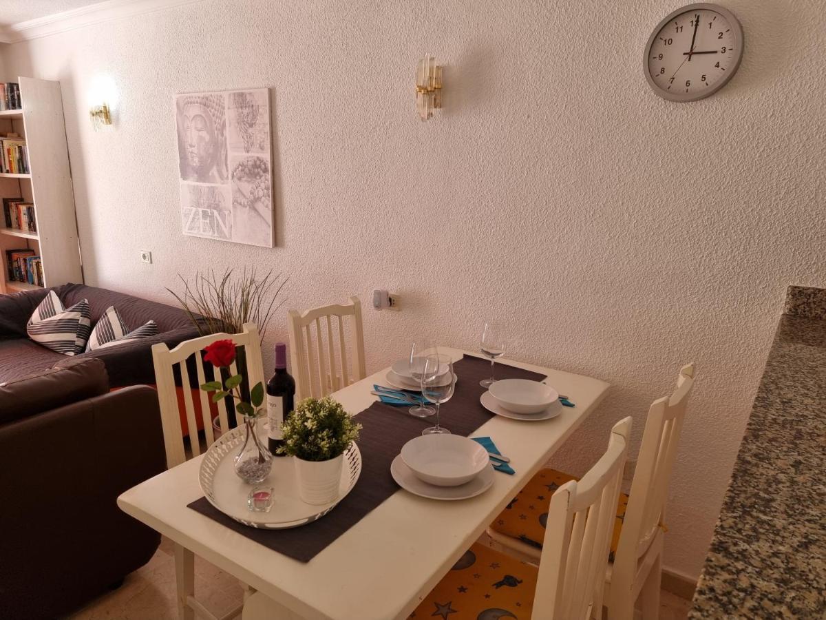 Casa Teide, Ground Floor Apartment Parque Santiago 1, Heated Pool, 100 M To Sea And Beach, Wifi ปลายาเดลาสอเมริกาส ภายนอก รูปภาพ