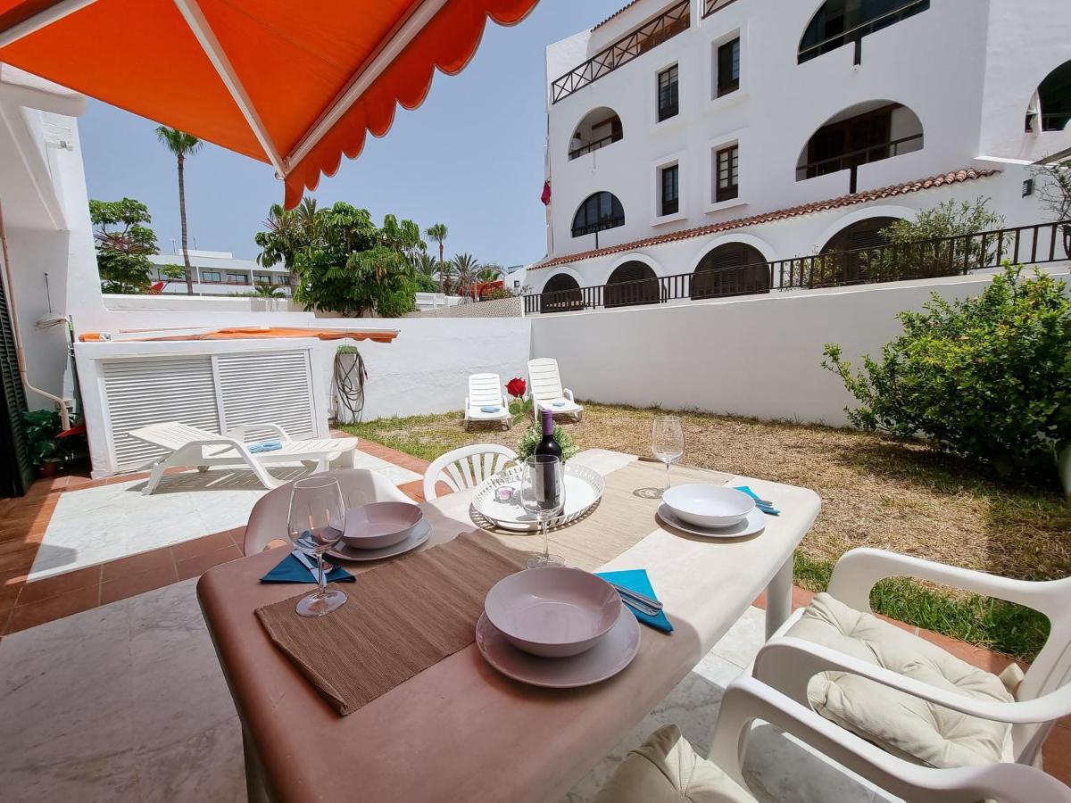 Casa Teide, Ground Floor Apartment Parque Santiago 1, Heated Pool, 100 M To Sea And Beach, Wifi ปลายาเดลาสอเมริกาส ภายนอก รูปภาพ