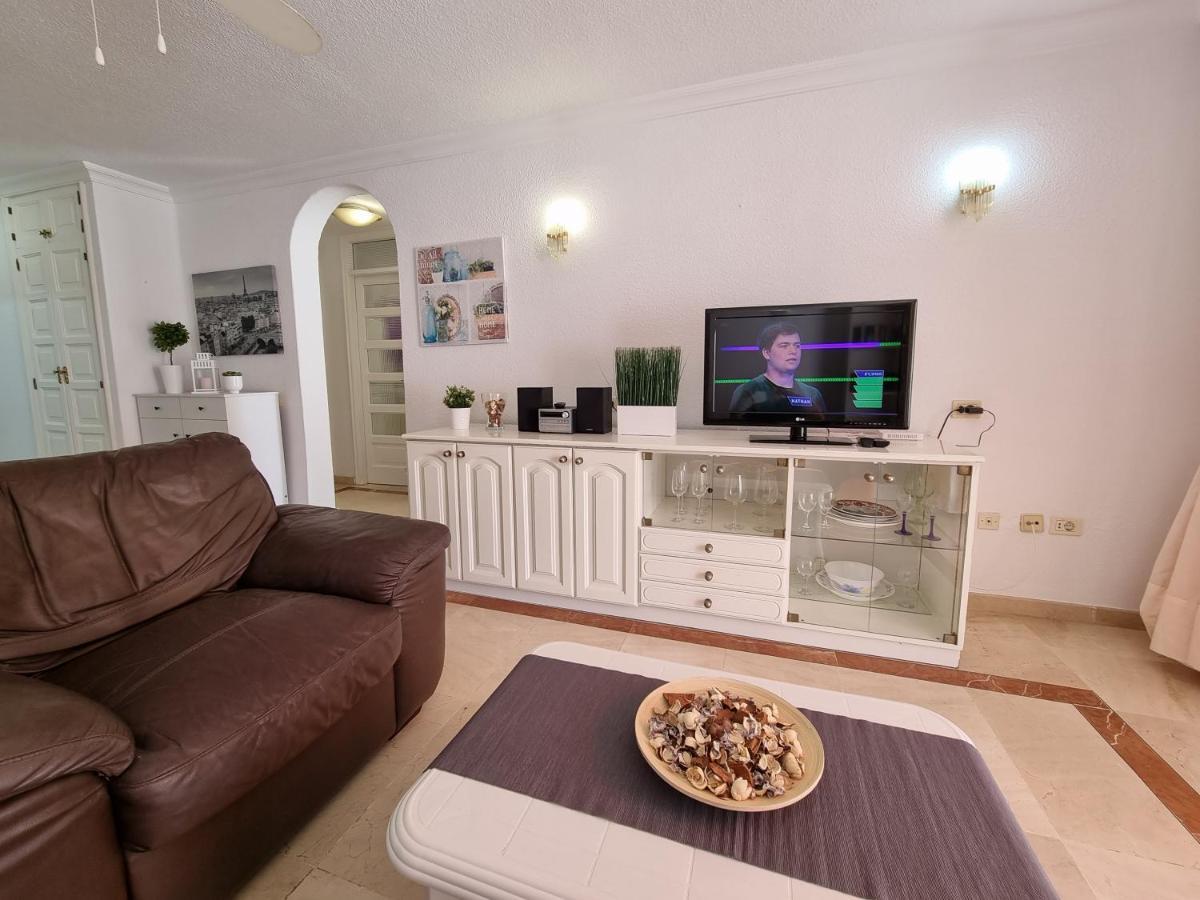 Casa Teide, Ground Floor Apartment Parque Santiago 1, Heated Pool, 100 M To Sea And Beach, Wifi ปลายาเดลาสอเมริกาส ภายนอก รูปภาพ