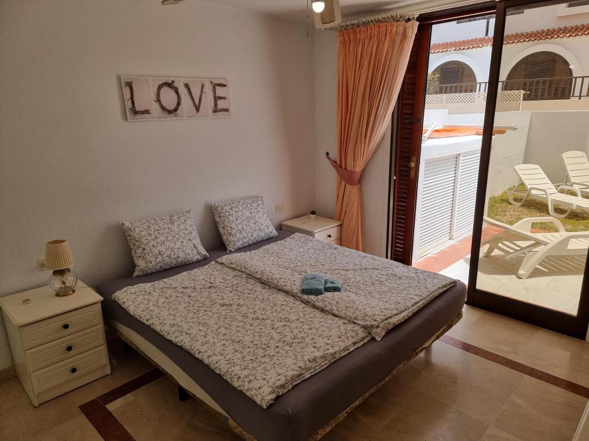 Casa Teide, Ground Floor Apartment Parque Santiago 1, Heated Pool, 100 M To Sea And Beach, Wifi ปลายาเดลาสอเมริกาส ภายนอก รูปภาพ