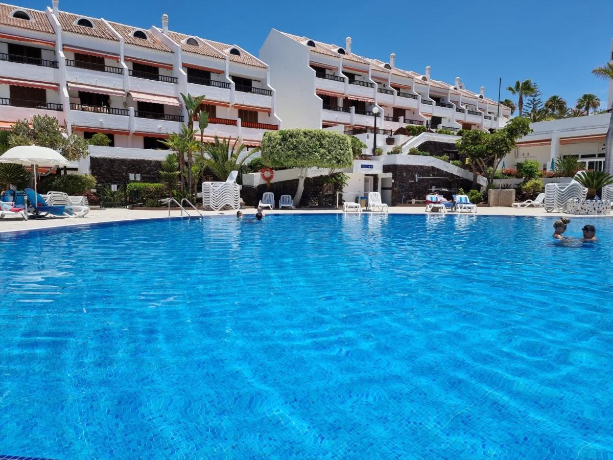 Casa Teide, Ground Floor Apartment Parque Santiago 1, Heated Pool, 100 M To Sea And Beach, Wifi ปลายาเดลาสอเมริกาส ภายนอก รูปภาพ