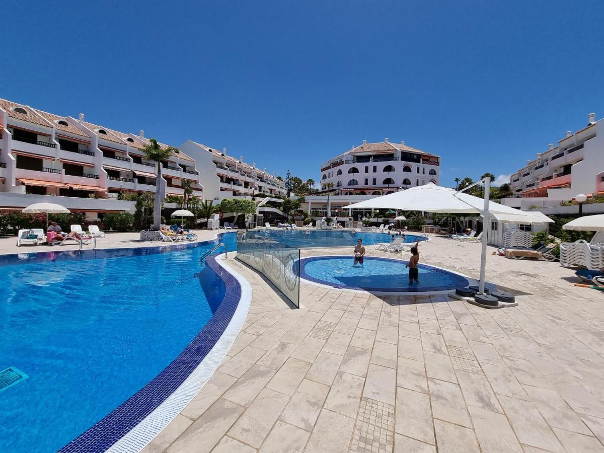 Casa Teide, Ground Floor Apartment Parque Santiago 1, Heated Pool, 100 M To Sea And Beach, Wifi ปลายาเดลาสอเมริกาส ภายนอก รูปภาพ