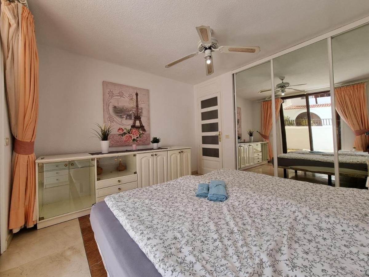 Casa Teide, Ground Floor Apartment Parque Santiago 1, Heated Pool, 100 M To Sea And Beach, Wifi ปลายาเดลาสอเมริกาส ภายนอก รูปภาพ