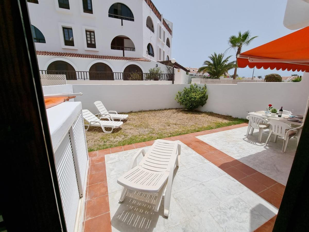 Casa Teide, Ground Floor Apartment Parque Santiago 1, Heated Pool, 100 M To Sea And Beach, Wifi ปลายาเดลาสอเมริกาส ภายนอก รูปภาพ