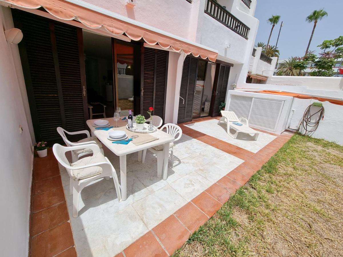 Casa Teide, Ground Floor Apartment Parque Santiago 1, Heated Pool, 100 M To Sea And Beach, Wifi ปลายาเดลาสอเมริกาส ภายนอก รูปภาพ