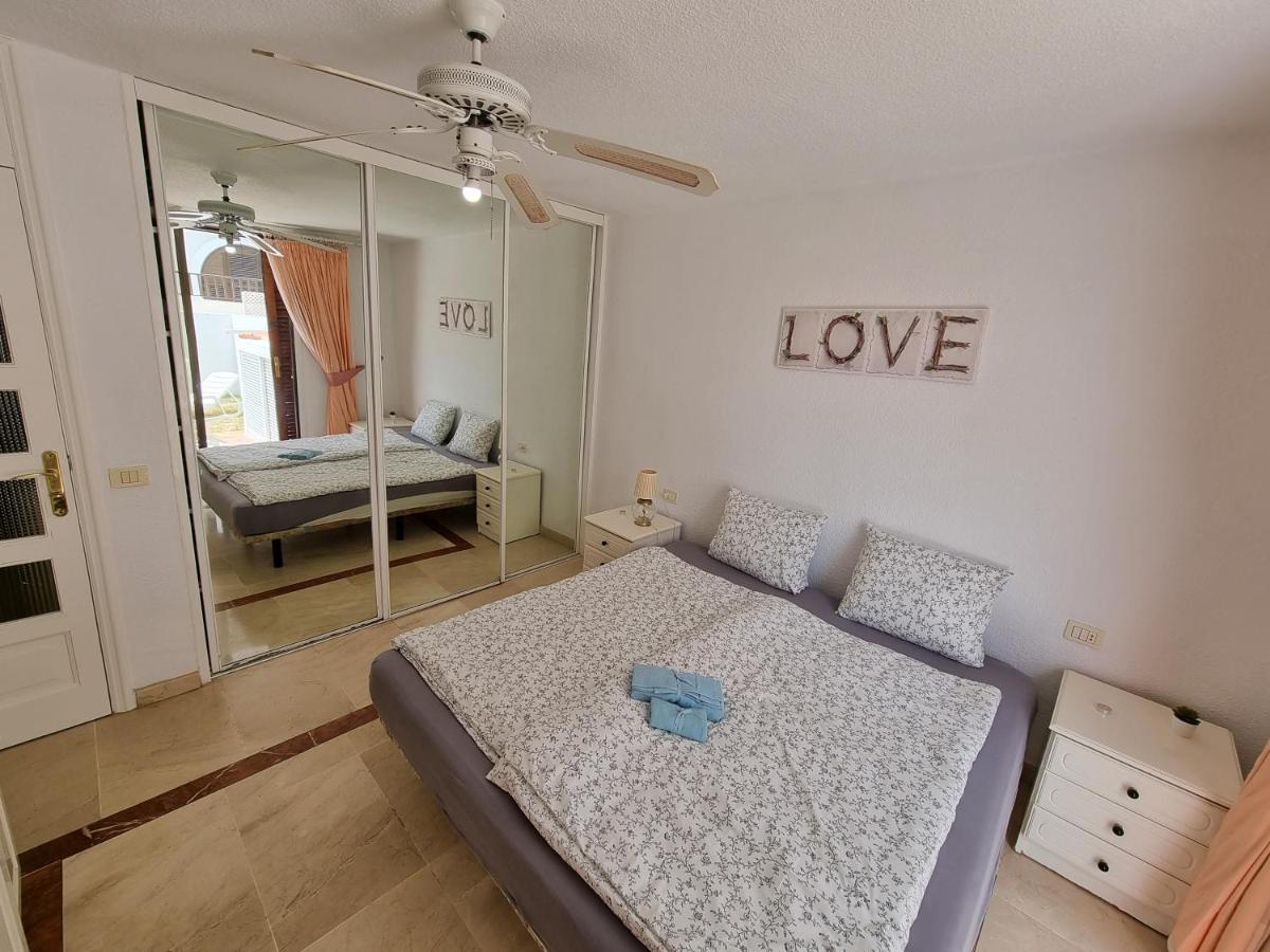 Casa Teide, Ground Floor Apartment Parque Santiago 1, Heated Pool, 100 M To Sea And Beach, Wifi ปลายาเดลาสอเมริกาส ภายนอก รูปภาพ